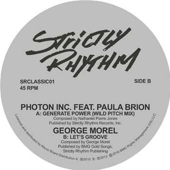 PHOTON INC / GEORGE MOREL - STRICTLY RHYTHM