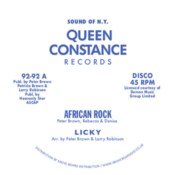 LICKY / DREAM LOVERS - AFRICAN ROCK - QUEEN CONSTANCE