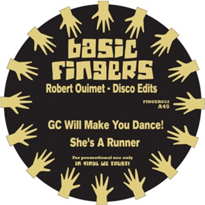 ROBERT OUIMET - DISCO EDITS - Basic Fingers ROBERT OUIMET - DISCO EDITS - Basic Fingers