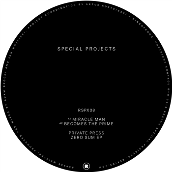 PRIVATE PRESS - ZERO SUM EP - Rekids