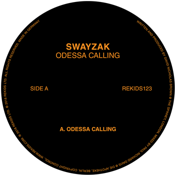 SWAYZAK - ODESSA CALLING EP - Rekids