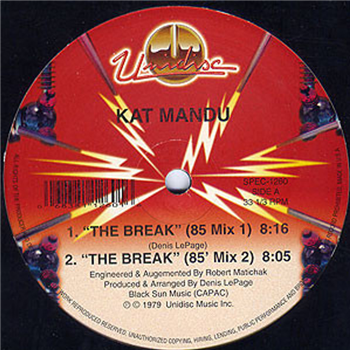 KAT MANDU - THE BREAK - Unidisc