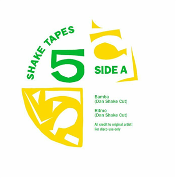 SHAKE TAPES - Volume 5 (Dan Shakes mixes) - Shake