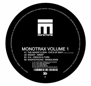 MonoTrax Volume 1 - Va - Monotone