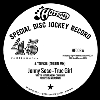 JONNY SOSO - TRUE GIRL - HOTFOOT