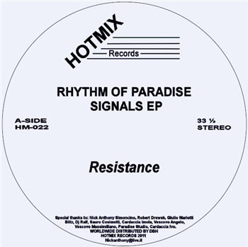 Rhythm Of Paradise - Signals EP - Hotmix Records