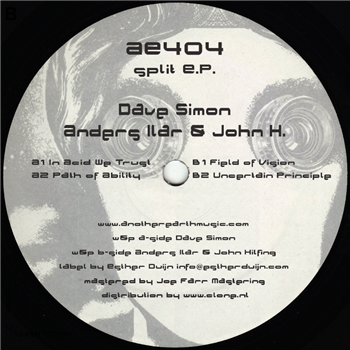 Dave Simon / Anders Ilar & John H - Split EP - Another Earth Dave Simon / Anders Ilar & John H - Split EP - Another Earth