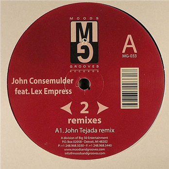 John Consemulder Feat. Lex Empress ?– Rewind To Start (Remixes) - Moods & Grooves ?