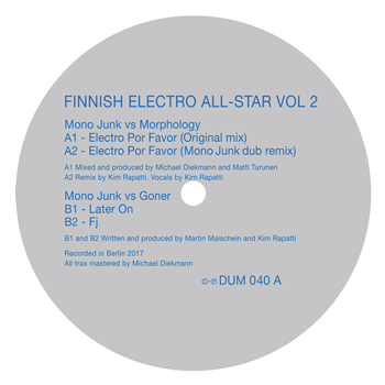 Finnish Electro All-Star Vol 2 - Va - DUM Records Finnish Electro All-Star Vol 2 - Va - DUM Records