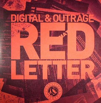 Digital & Outrage - Red Letter LP - Function Records