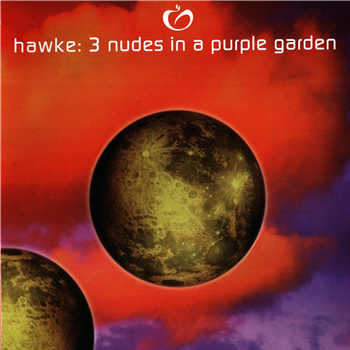 HAWKE - 3 NUDES IN A PURPLE GARDEN - HARDKISS