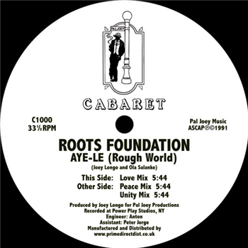 Roots Foundation - Aye-Le (Rough World) - Cabaret Recordings