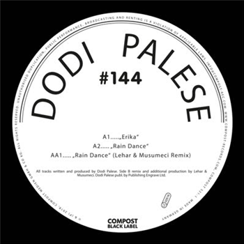 Dodi Palese - Erika / Rain Dance EP - COMPOST