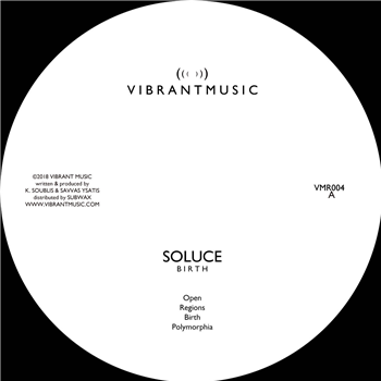 Soluce - Birth (Black Vinyl) - Vibrant Music Soluce - Birth (Black Vinyl) - Vibrant Music