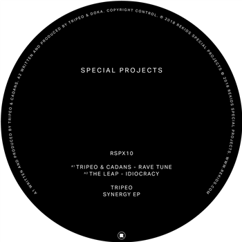 TRIPEO - SYNERGY EP - REKIDS SPECIAL PROJECTS TRIPEO - SYNERGY EP - REKIDS SPECIAL PROJECTS