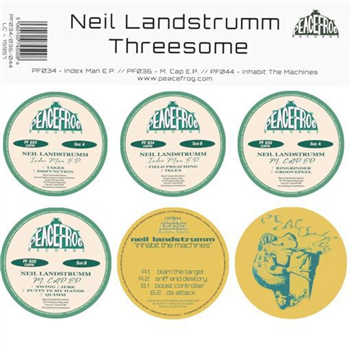 Neil Landstrumm - Threesome (Re-Issue) (3 X 12) - Peacefrog Records