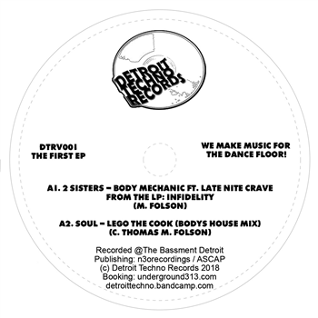 Various Artists "The First EP" - Detroit Techno Records