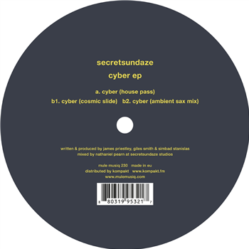 Secretsundaze - Cyber EP - Mule Musiq