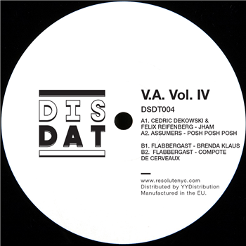 DisDat Vol. IV - Various Artists - DisDat DisDat Vol. IV - Various Artists - DisDat