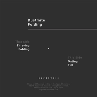 Dustmite – Folding - SUPERVOID RECORDS Dustmite – Folding - SUPERVOID RECORDS