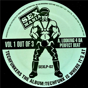 Techfunkers - Techfunkers The Album: Techfunk Is Where Its At (Vol 1 Out Of 3) - SEX MANIA