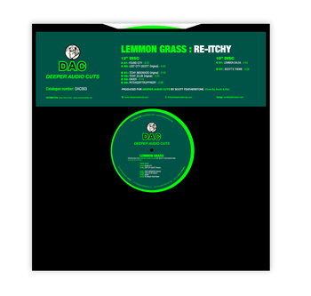 Lemmon Grass - Re-Itchy EP FORMAT: 12" (Lime Green) + 10" (Dark Green) - DEEPER AUDIO CUTS