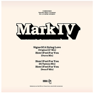 Mark IV - Cordial Recordings Mark IV - Cordial Recordings
