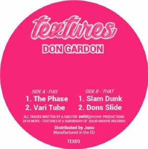 Don GARDON - The Phase - Textures Don GARDON - The Phase - Textures