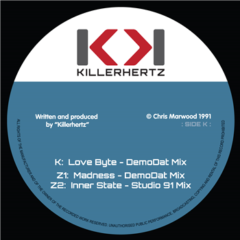 KILLERHERTZ - LOVEBYTE EP - 16 BIT RECORDINGS KILLERHERTZ - LOVEBYTE EP - 16 BIT RECORDINGS