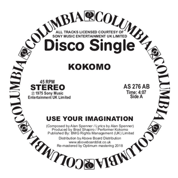 KOKOMO - USE YOUR IMAGINATION (DANNY KRIVIT EDIT) - Columbia
