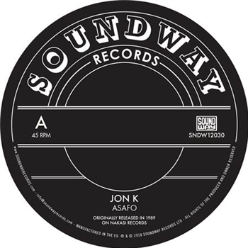 JON K / PAT THOMAS - ASAFO / ENYE WOA - Soundway Records