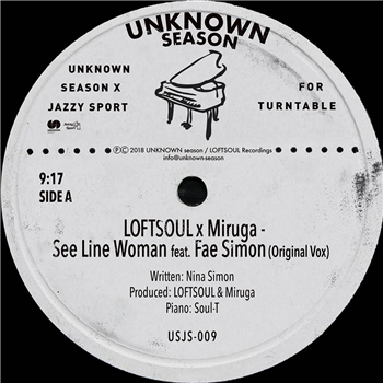 LOFTSOUL x Miruga - See Line Woman feat. Fae Simon - UNKNOWN season x Jazzy Sport