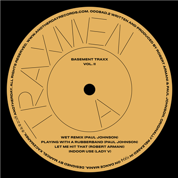 Traxmen - Basement Trax Vol. II - Anotherday