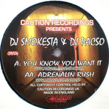 DJ Pacso / DJ Smoksta - Caution Recordings DJ Pacso / DJ Smoksta - Caution Recordings