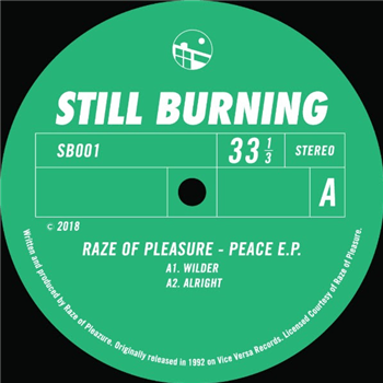 RAZE OF PLEASURE - PEACE EP - Late Night Burners
