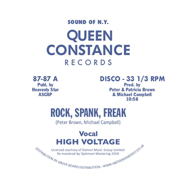 HIGH VOLTAGE - ROCK, SPANK, FREAK - QUEEN CONSTANCE