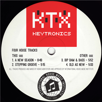 Keytronics - Four House Tracks EP - Kaleidofon