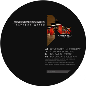 Steve Parker & Ben Garló - Altered State - Altered State