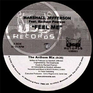 MARSHALL JEFFERSON - FEEL ME - USB RECORDS