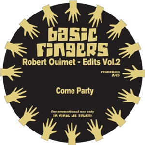 ROBERT OUIMET - EDITS VOL.2 - Basic Fingers