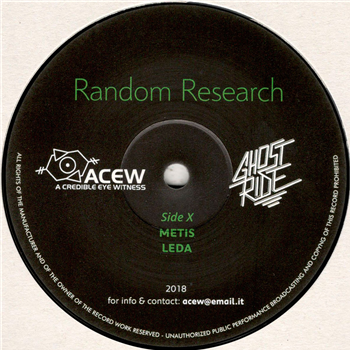 A Credible Eye Witness & Ghost Ride - Stellar Tunes - ACEW A Credible Eye Witness & Ghost Ride - Stellar Tunes - ACEW