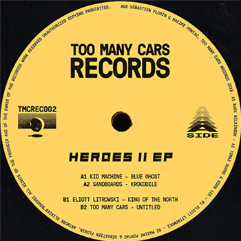 HEROES II EP - Va - Too Many Cars Records