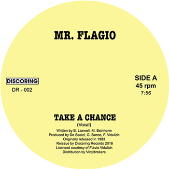 MR. FLAGIO - TAKE A CHANCE - Discoring Records