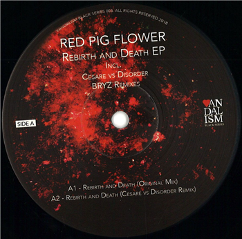 Red Pig Flower - Vandalism Black Series 003 - Vandalism Black Series Red Pig Flower - Vandalism Black Series 003 - Vandalism Black Series