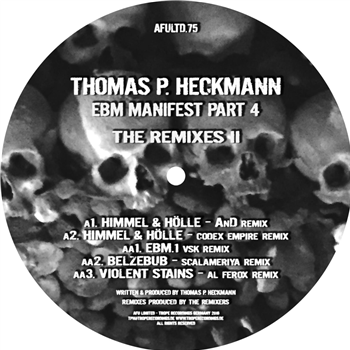 EBM Manifest Part 4 The Remixes II - AFU Limited
