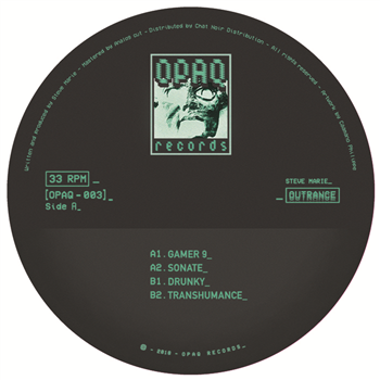 Steve Marie - Outrance - OPAQ Records