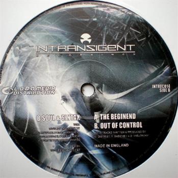 B SOUL & SINTAX - INTRANSIGENT RECORDINGS B SOUL & SINTAX - INTRANSIGENT RECORDINGS