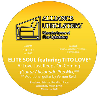 Elite Soul ft. Tito Love - Love Just Keeps on Coming - Alliance Upholstery Elite Soul ft. Tito Love - Love Just Keeps on Coming - Alliance Upholstery