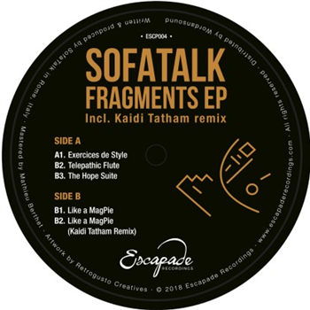 Sofatalk - Fragments EP - Escapade Sofatalk - Fragments EP - Escapade