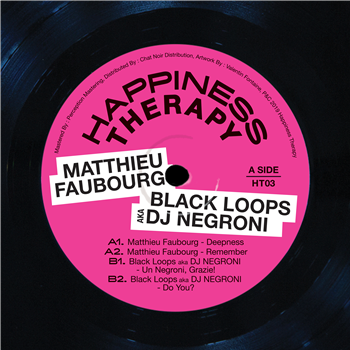 Matthieu Faubourg, Black Loops aka DJ Negroni - Happiness Therapy Split. Vol.3  - Happiness Therapy
